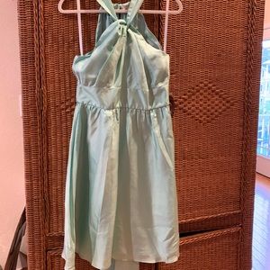 Shoshanna vintage sea foam green cocktail dress